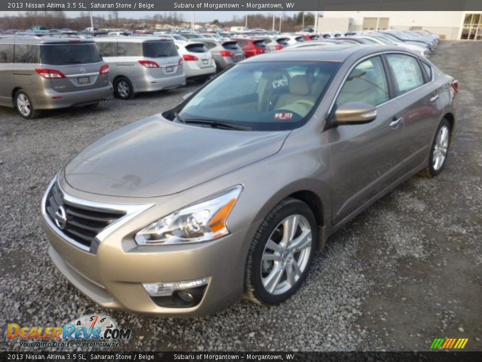2013 Nissan Altima 3.5 SL Saharan Stone / Beige Photo #3