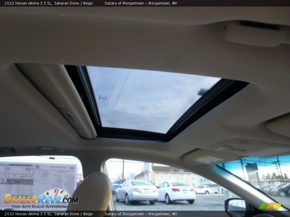 2013 Nissan Altima 3.5 SL Saharan Stone / Beige Photo #11