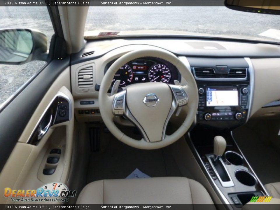 2013 Nissan Altima 3.5 SL Saharan Stone / Beige Photo #14