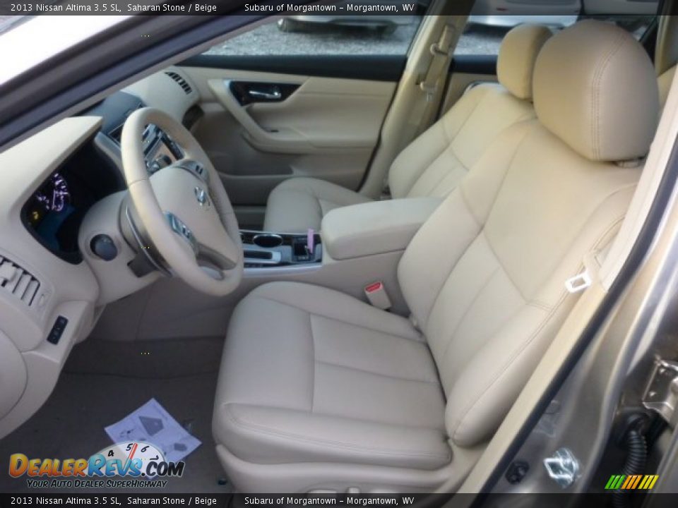 2013 Nissan Altima 3.5 SL Saharan Stone / Beige Photo #15