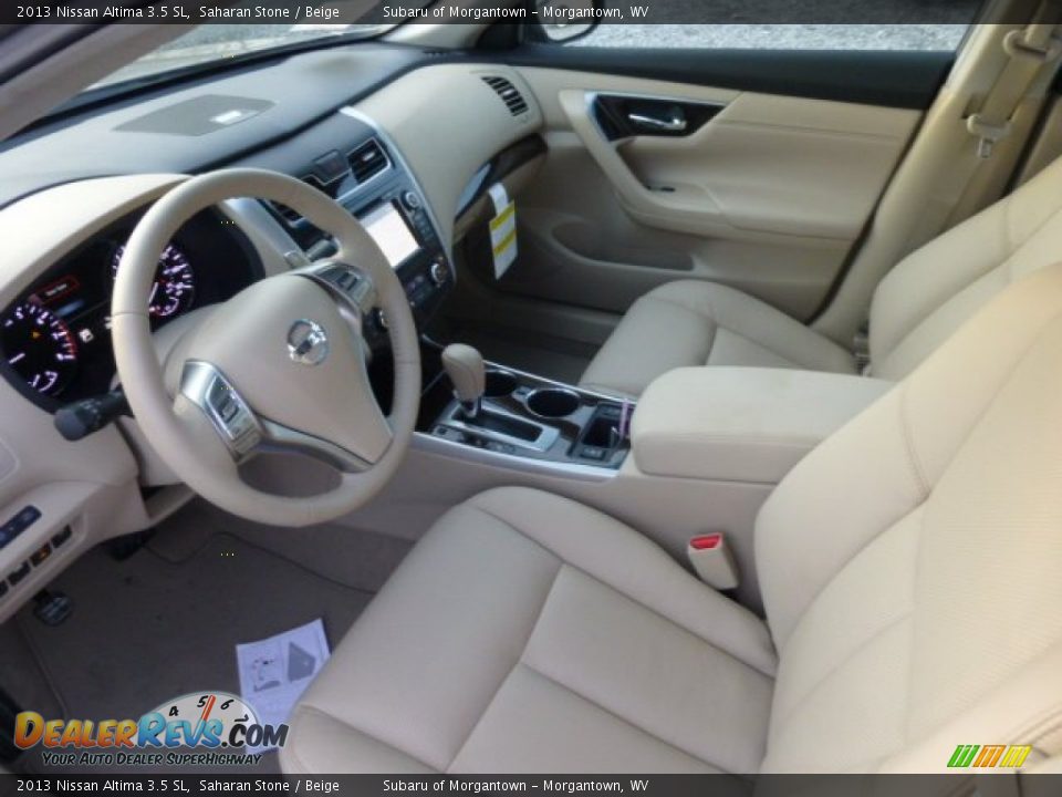 2013 Nissan Altima 3.5 SL Saharan Stone / Beige Photo #16