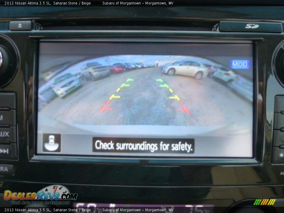 2013 Nissan Altima 3.5 SL Saharan Stone / Beige Photo #19