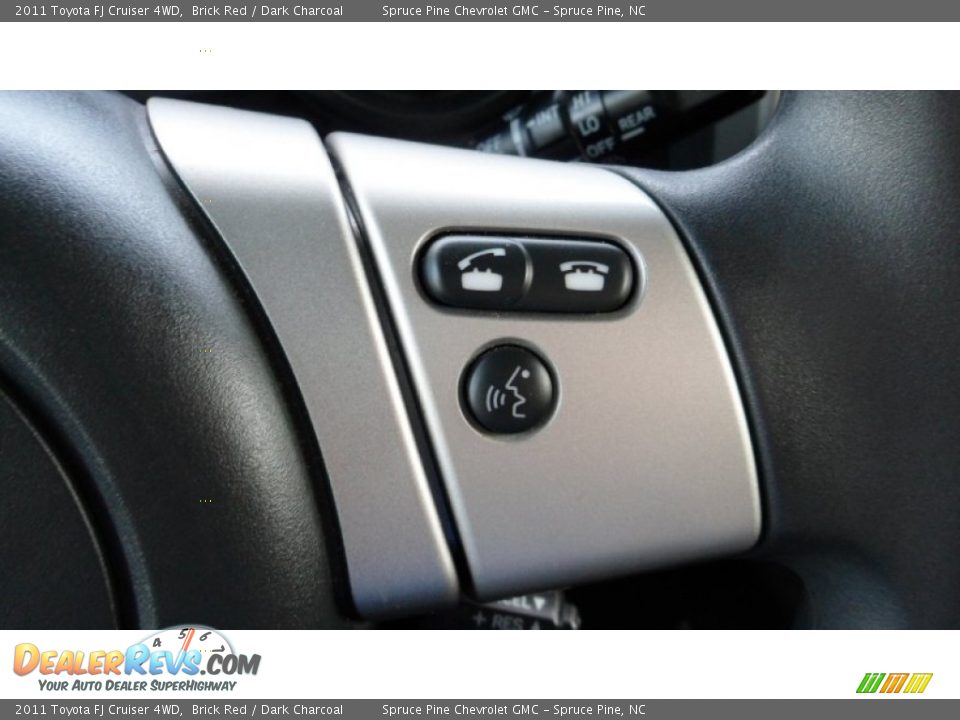 2011 Toyota FJ Cruiser 4WD Brick Red / Dark Charcoal Photo #15