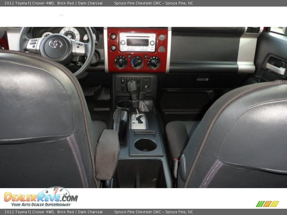 2011 Toyota FJ Cruiser 4WD Brick Red / Dark Charcoal Photo #23