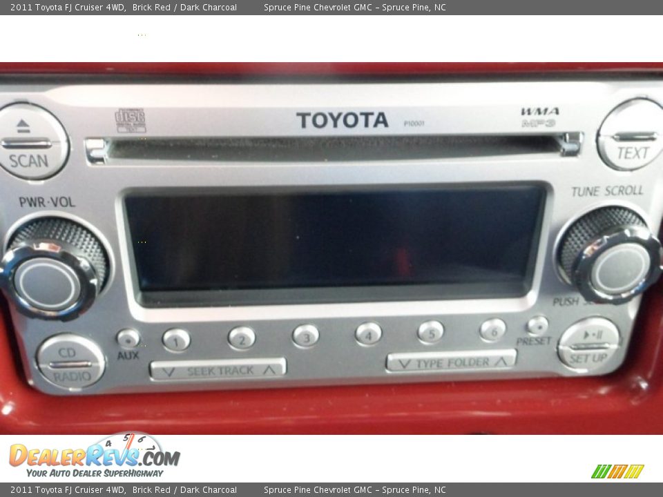 2011 Toyota FJ Cruiser 4WD Brick Red / Dark Charcoal Photo #29