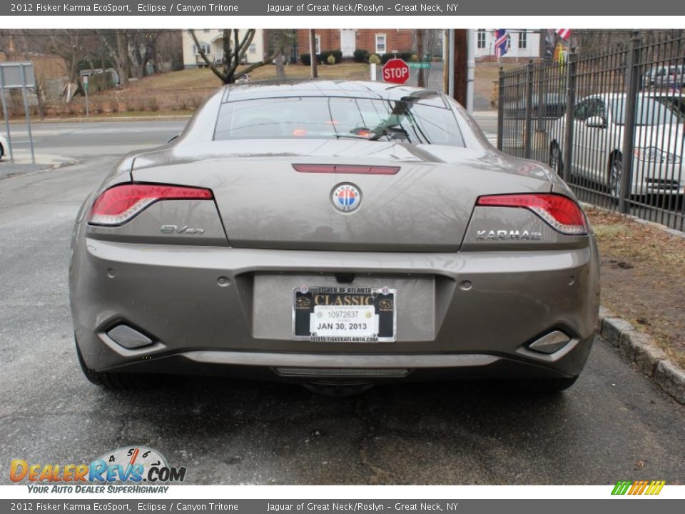 2012 Fisker Karma EcoSport Eclipse / Canyon Tritone Photo #5