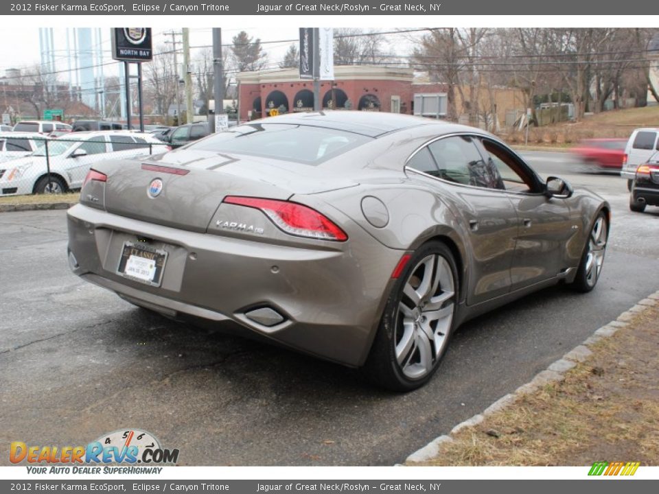 2012 Fisker Karma EcoSport Eclipse / Canyon Tritone Photo #6