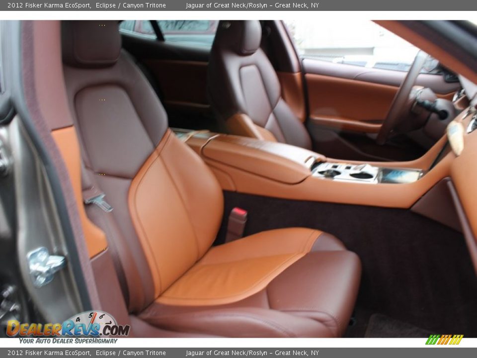 Front Seat of 2012 Fisker Karma EcoSport Photo #10