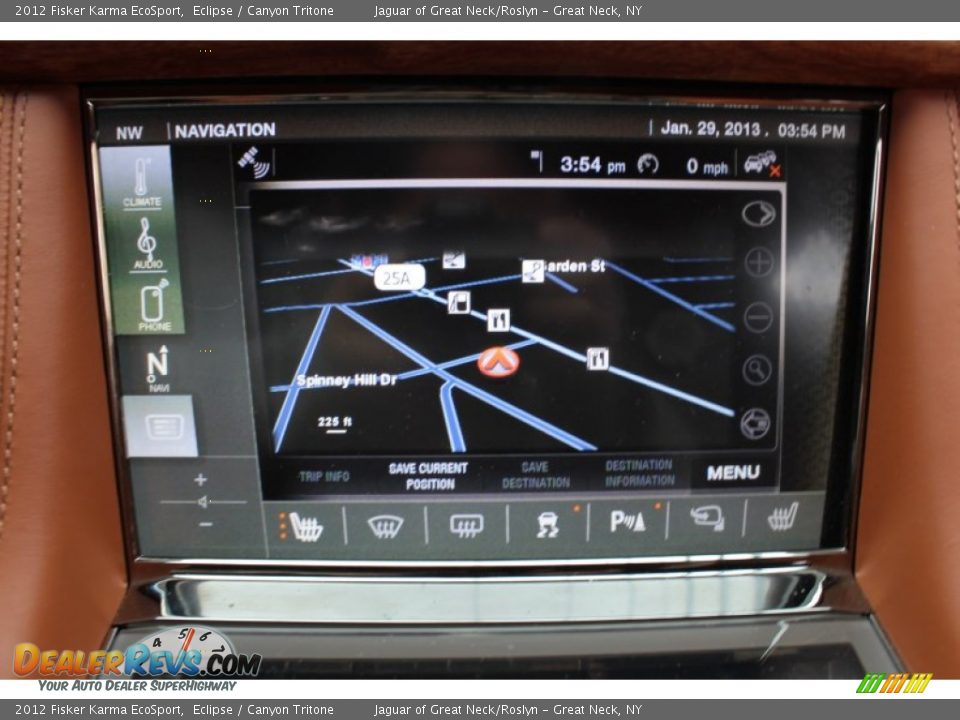 Navigation of 2012 Fisker Karma EcoSport Photo #22