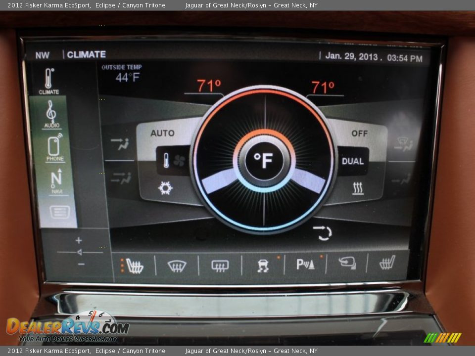 2012 Fisker Karma EcoSport Eclipse / Canyon Tritone Photo #23