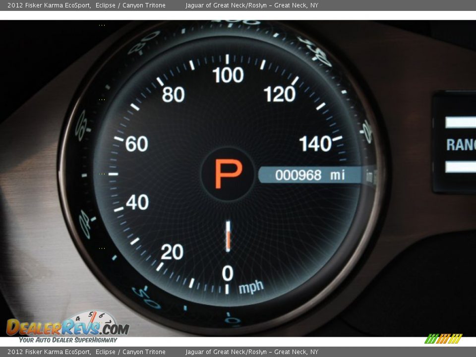 2012 Fisker Karma EcoSport Gauges Photo #25