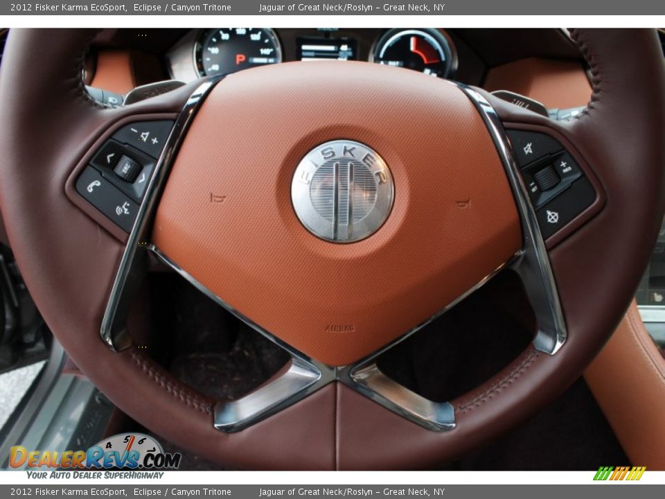 2012 Fisker Karma EcoSport Steering Wheel Photo #26