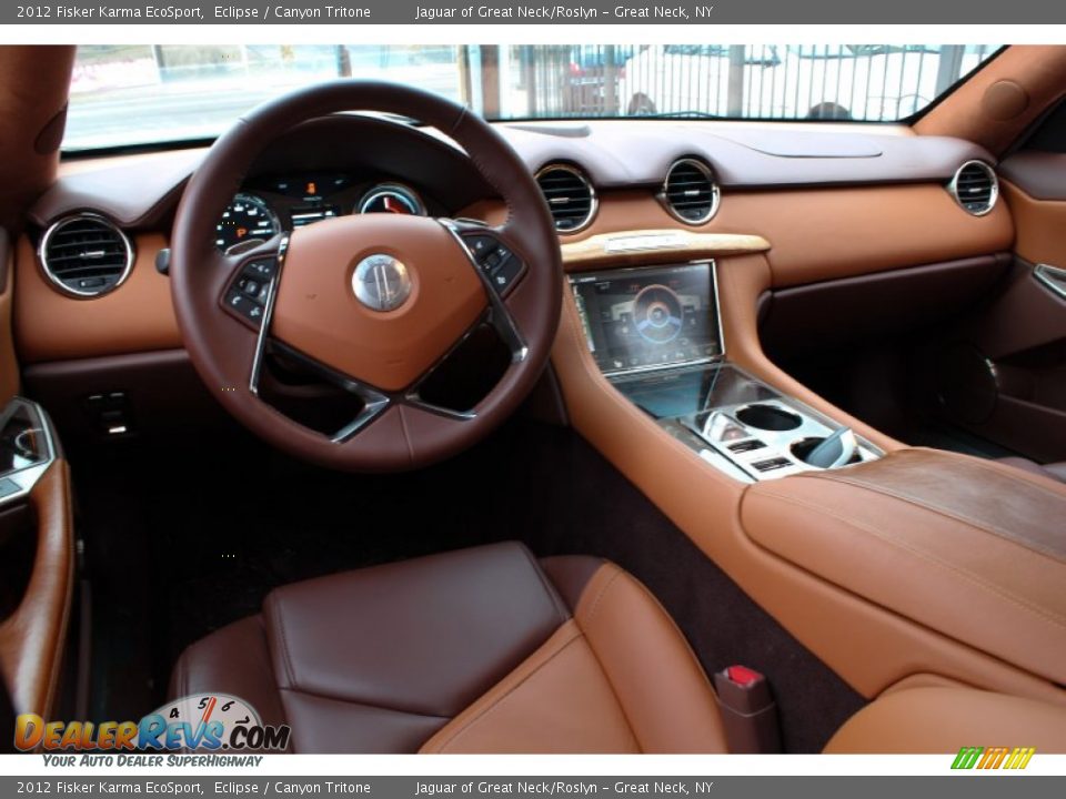 Canyon Tritone Interior - 2012 Fisker Karma EcoSport Photo #27