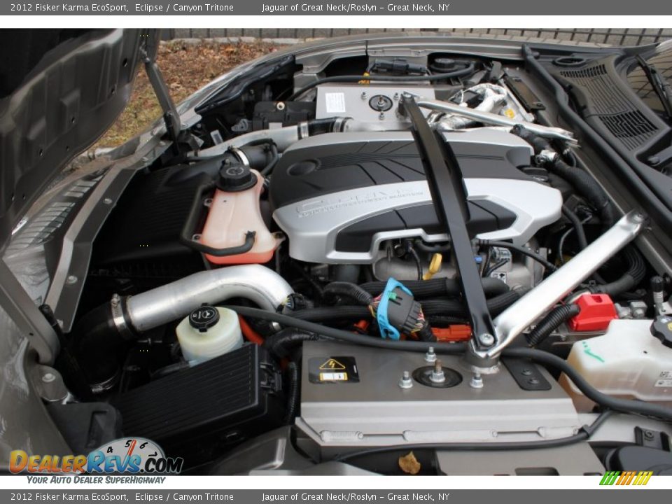 2012 Fisker Karma EcoSport 2 x 479ft-lbs Plug-In Electric Motor/2.0 Liter DFI Turbocharged DOHC 16-Valve VVT 4 Cylinder Range Extending Engine Photo #29