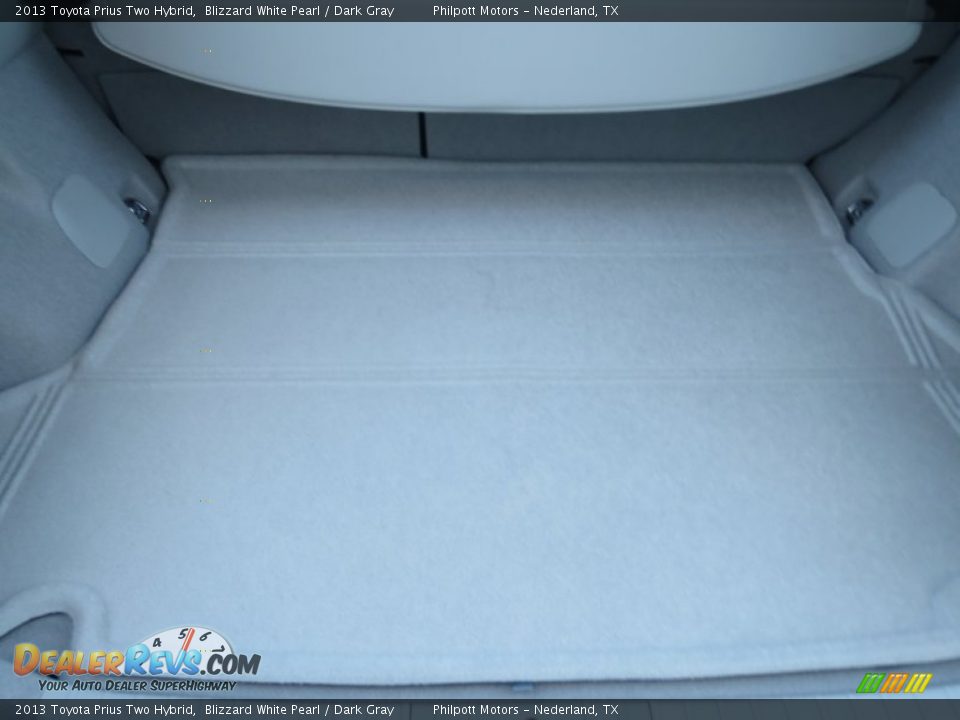 2013 Toyota Prius Two Hybrid Blizzard White Pearl / Dark Gray Photo #16