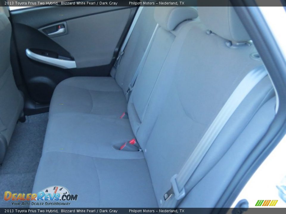 2013 Toyota Prius Two Hybrid Blizzard White Pearl / Dark Gray Photo #20