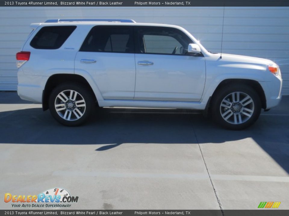 2013 Toyota 4Runner Limited Blizzard White Pearl / Black Leather Photo #2