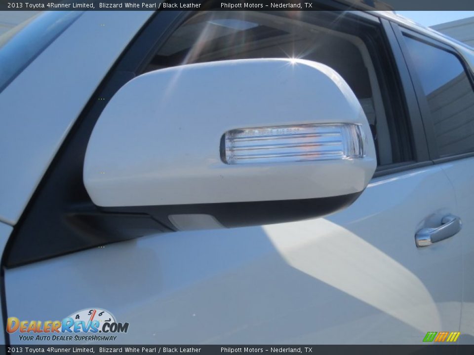 2013 Toyota 4Runner Limited Blizzard White Pearl / Black Leather Photo #11