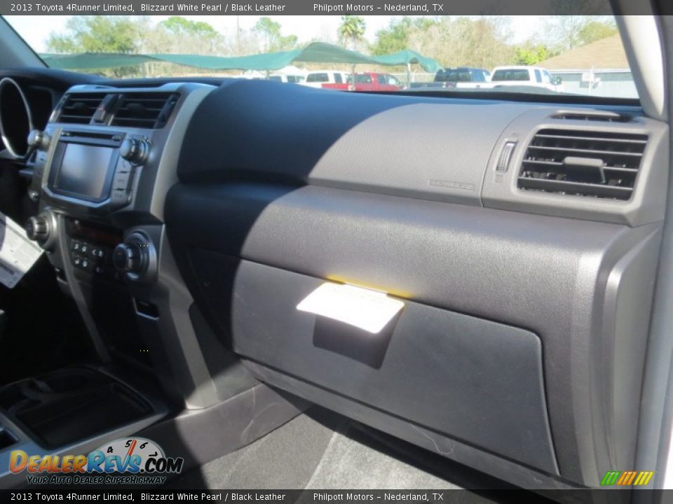 2013 Toyota 4Runner Limited Blizzard White Pearl / Black Leather Photo #16