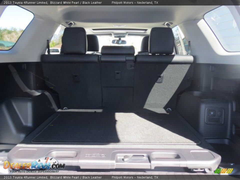 2013 Toyota 4Runner Limited Blizzard White Pearl / Black Leather Photo #17