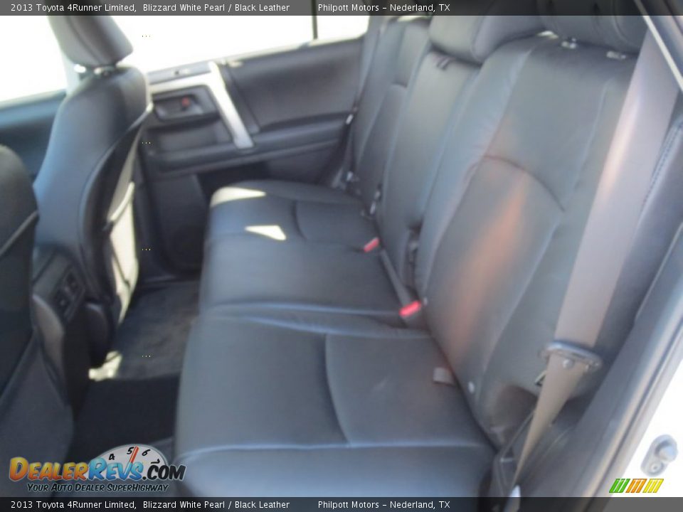 2013 Toyota 4Runner Limited Blizzard White Pearl / Black Leather Photo #19