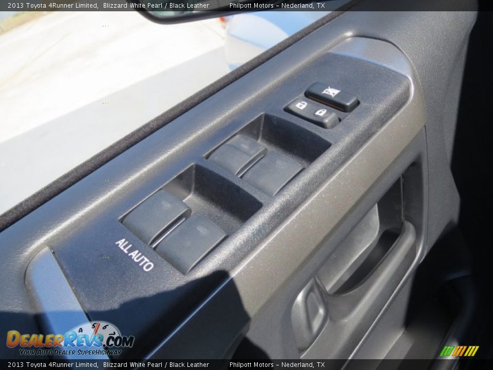 2013 Toyota 4Runner Limited Blizzard White Pearl / Black Leather Photo #21