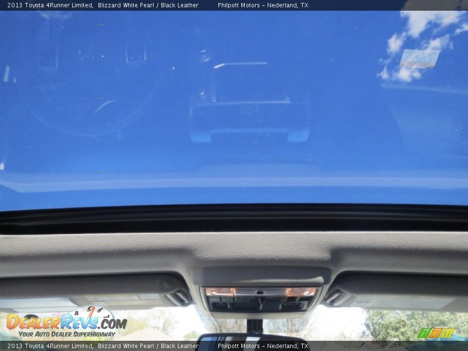 2013 Toyota 4Runner Limited Blizzard White Pearl / Black Leather Photo #23