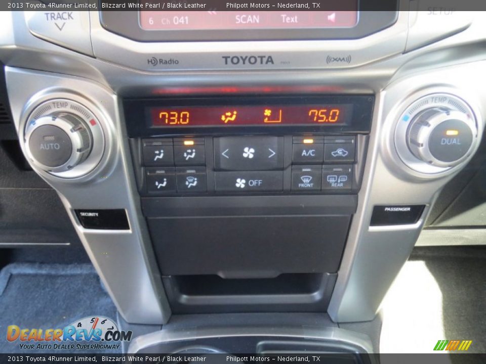 2013 Toyota 4Runner Limited Blizzard White Pearl / Black Leather Photo #28