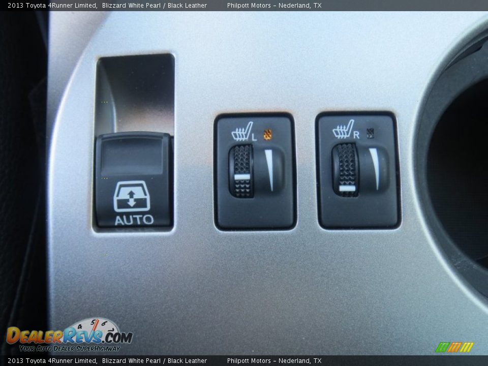 2013 Toyota 4Runner Limited Blizzard White Pearl / Black Leather Photo #30