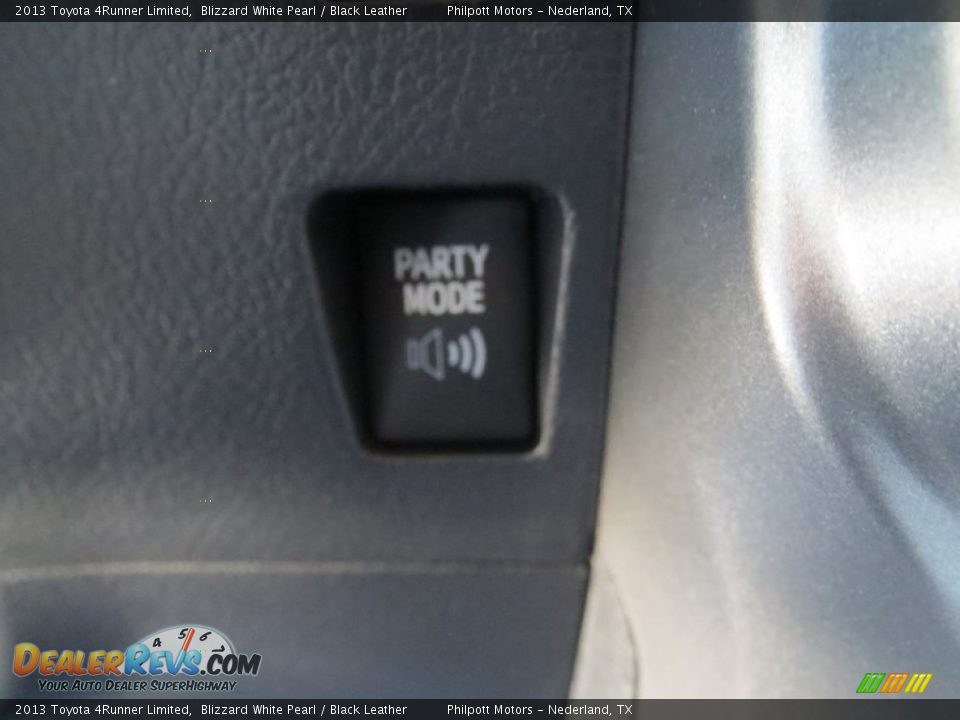 2013 Toyota 4Runner Limited Blizzard White Pearl / Black Leather Photo #32