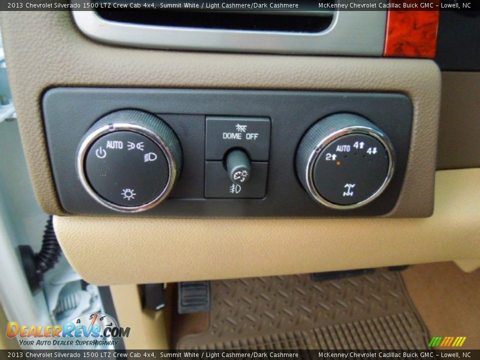 2013 Chevrolet Silverado 1500 LTZ Crew Cab 4x4 Summit White / Light Cashmere/Dark Cashmere Photo #12