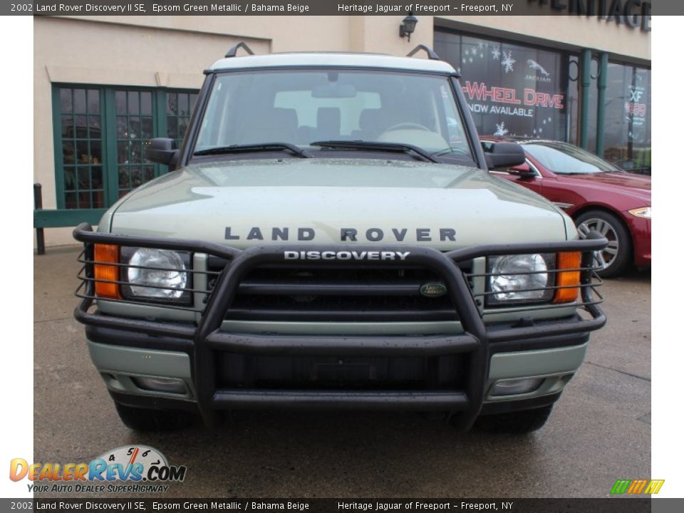 2002 Land Rover Discovery II SE Epsom Green Metallic / Bahama Beige Photo #2
