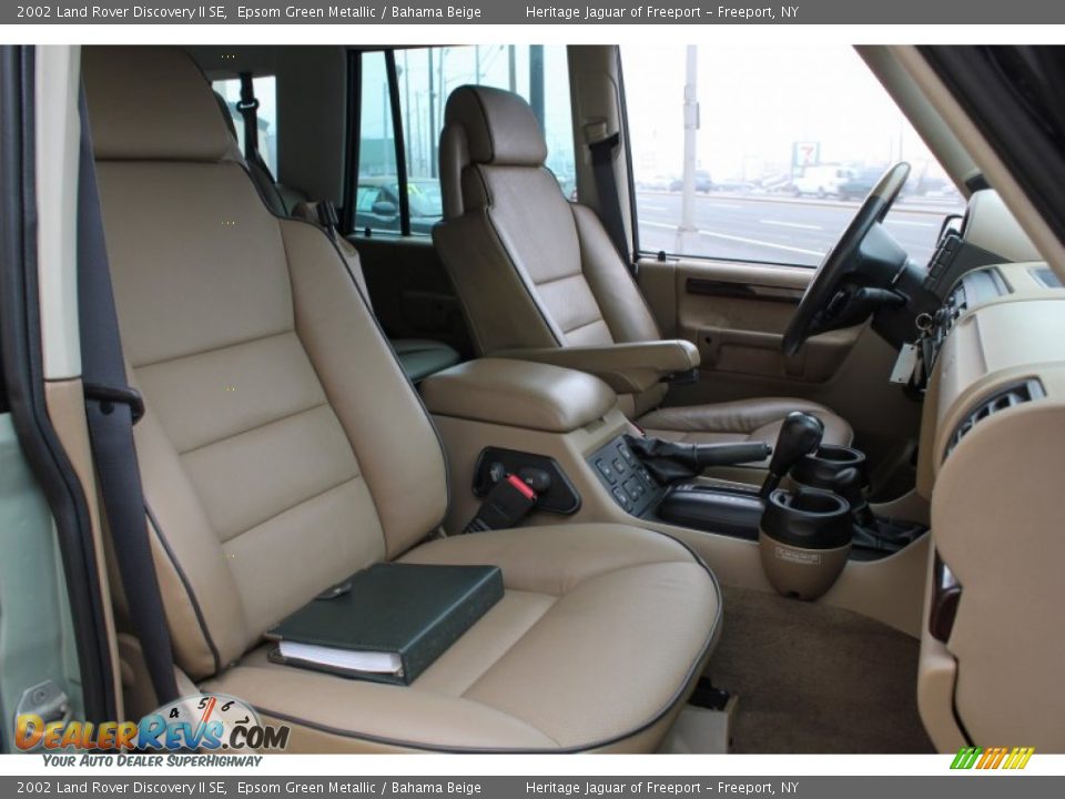 Bahama Beige Interior - 2002 Land Rover Discovery II SE Photo #9