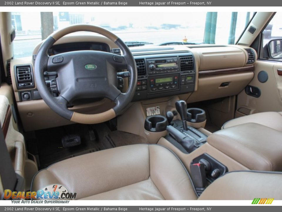 Bahama Beige Interior - 2002 Land Rover Discovery II SE Photo #23