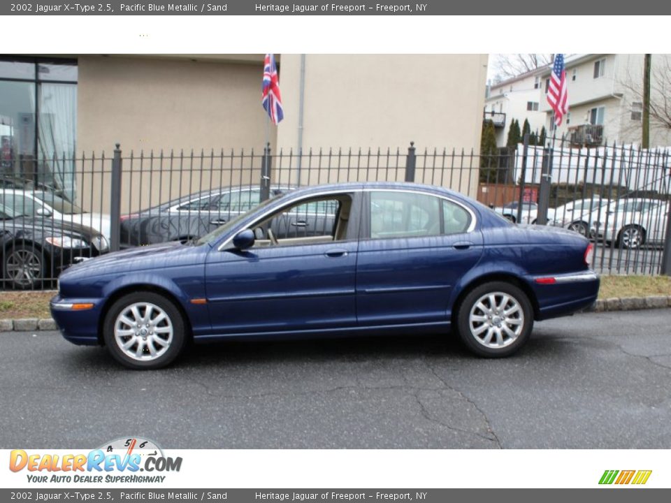 Pacific Blue Metallic 2002 Jaguar X-Type 2.5 Photo #3
