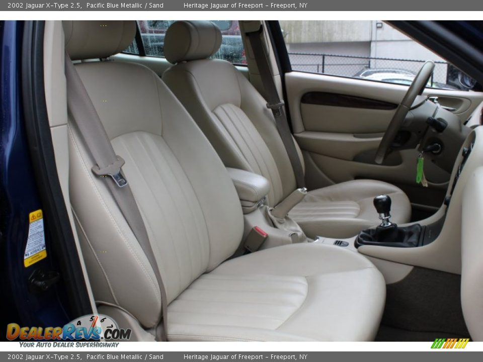 Sand Interior - 2002 Jaguar X-Type 2.5 Photo #10