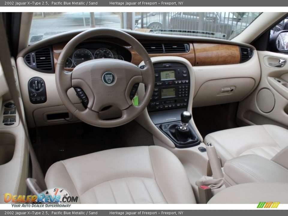 Sand Interior - 2002 Jaguar X-Type 2.5 Photo #24