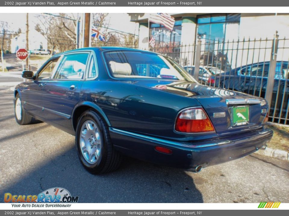 2002 Jaguar XJ Vanden Plas Aspen Green Metallic / Cashmere Photo #4