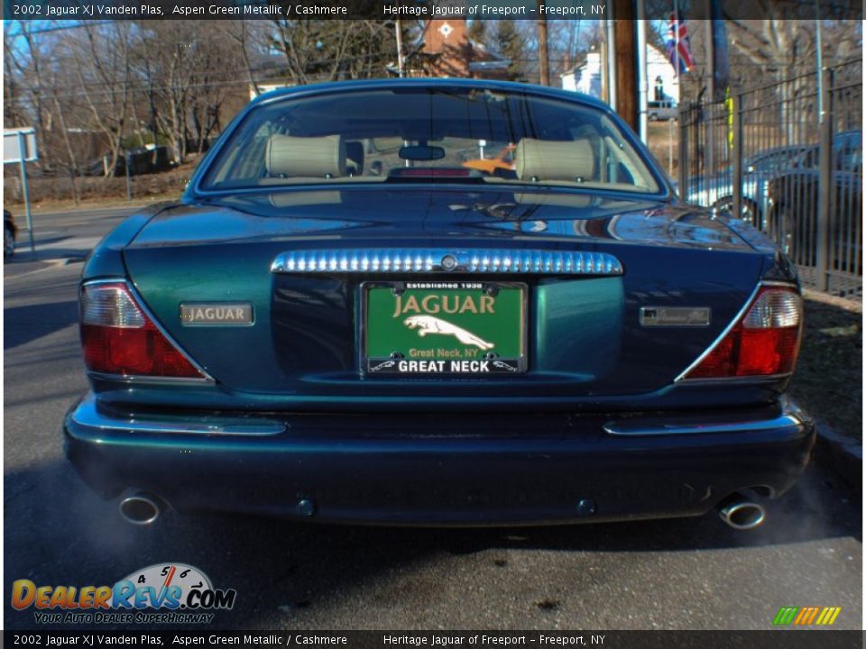 2002 Jaguar XJ Vanden Plas Aspen Green Metallic / Cashmere Photo #5