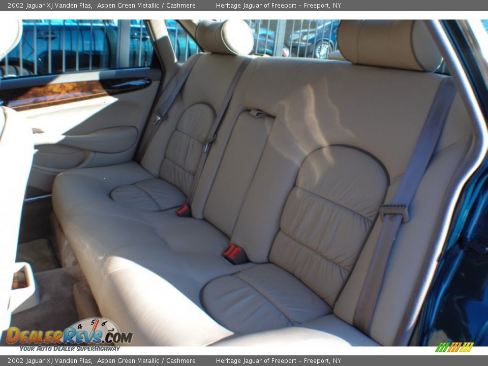 2002 Jaguar XJ Vanden Plas Aspen Green Metallic / Cashmere Photo #18