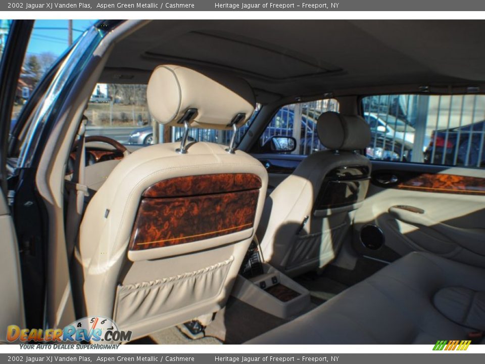 2002 Jaguar XJ Vanden Plas Aspen Green Metallic / Cashmere Photo #20