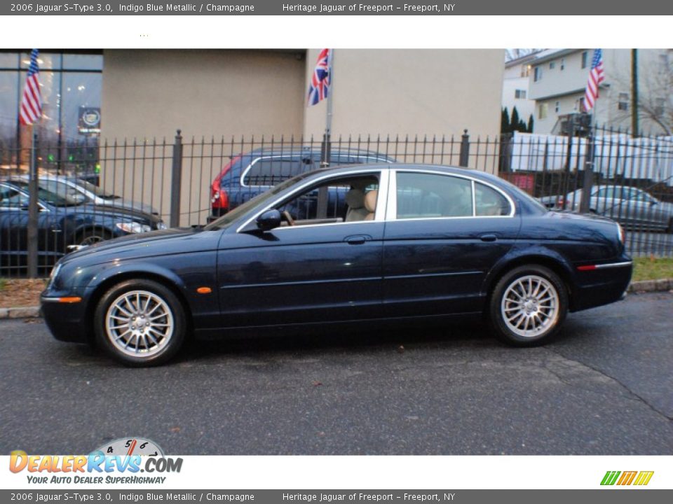 Indigo Blue Metallic 2006 Jaguar S-Type 3.0 Photo #3