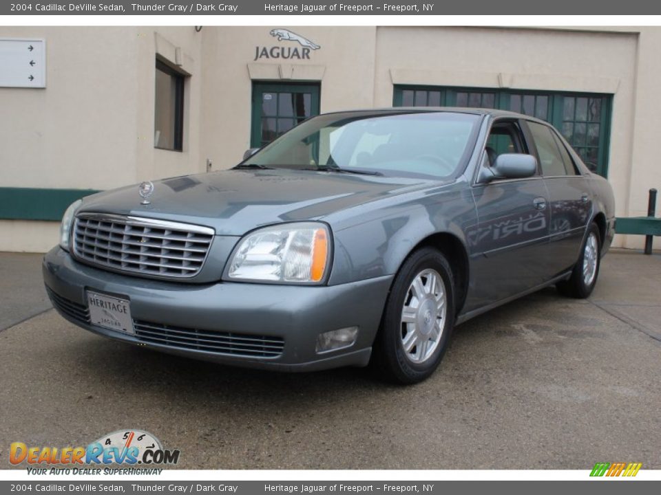 2004 Cadillac DeVille Sedan Thunder Gray / Dark Gray Photo #1
