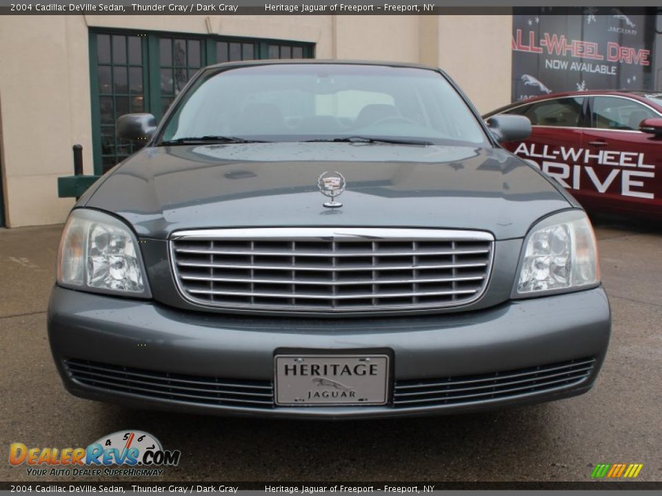 2004 Cadillac DeVille Sedan Thunder Gray / Dark Gray Photo #2