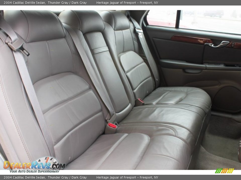 Rear Seat of 2004 Cadillac DeVille Sedan Photo #13