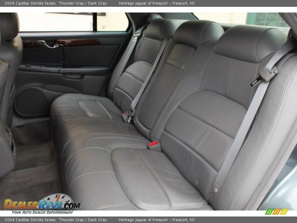 Rear Seat of 2004 Cadillac DeVille Sedan Photo #16