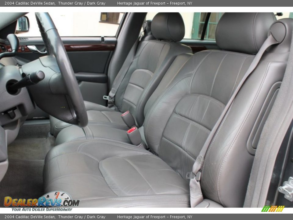 Front Seat of 2004 Cadillac DeVille Sedan Photo #20