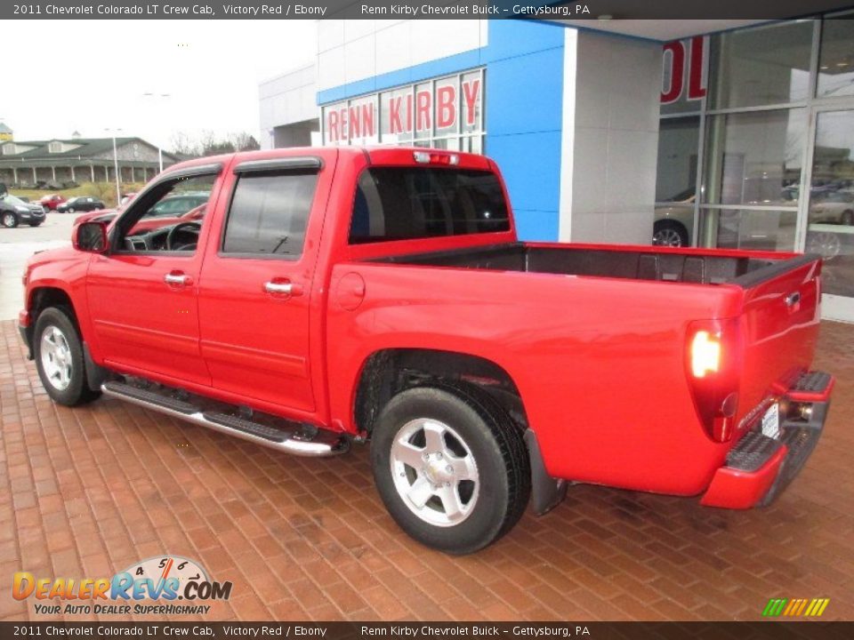 2011 Chevrolet Colorado LT Crew Cab Victory Red / Ebony Photo #2
