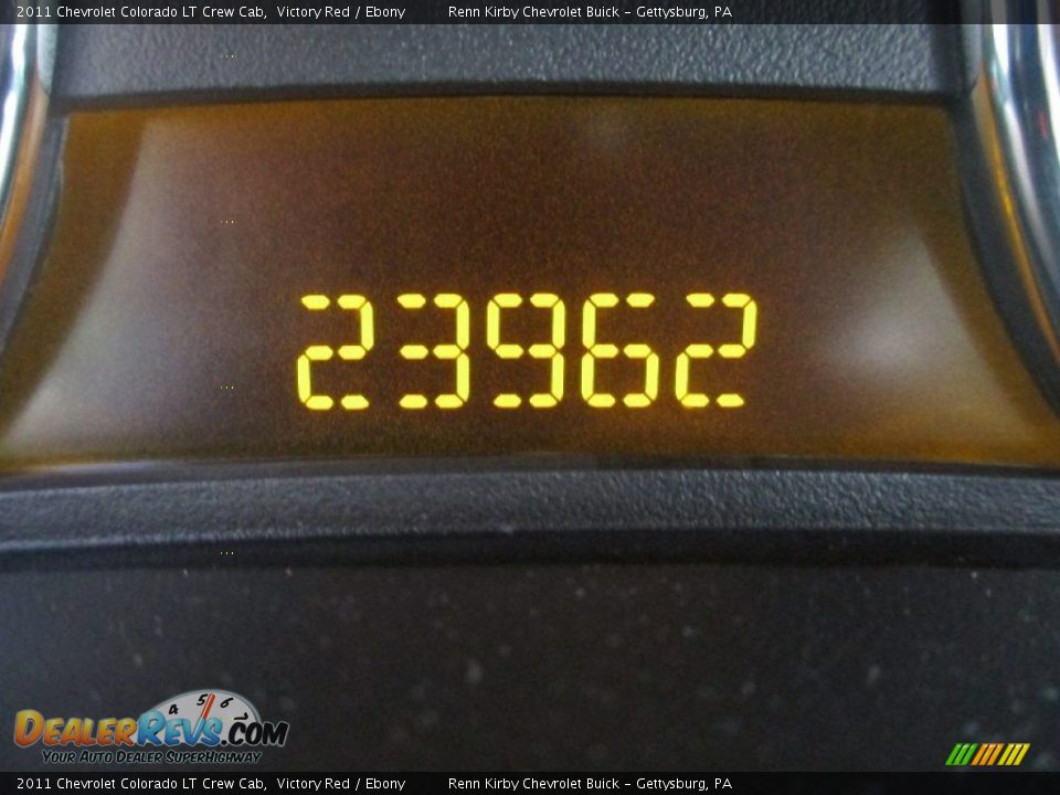 2011 Chevrolet Colorado LT Crew Cab Victory Red / Ebony Photo #6