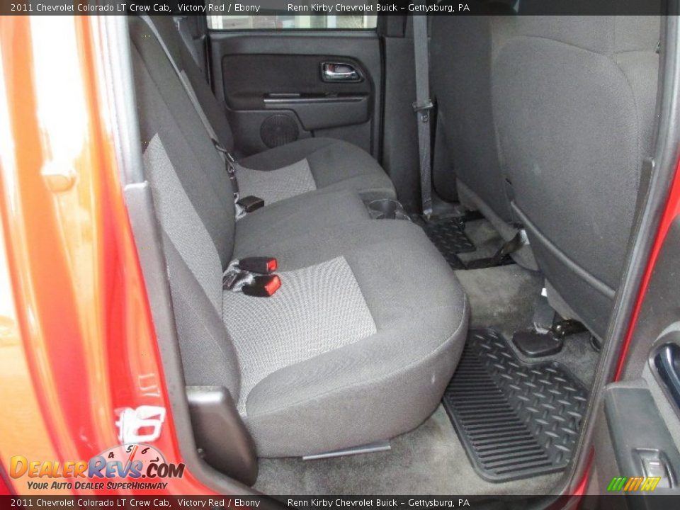 2011 Chevrolet Colorado LT Crew Cab Victory Red / Ebony Photo #22